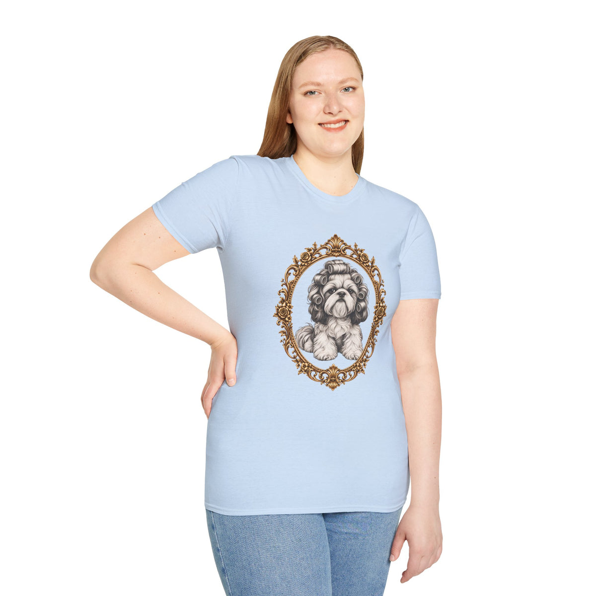 Lady Fluffington – Shih Tzu - Supersoft Unisex T-shirt