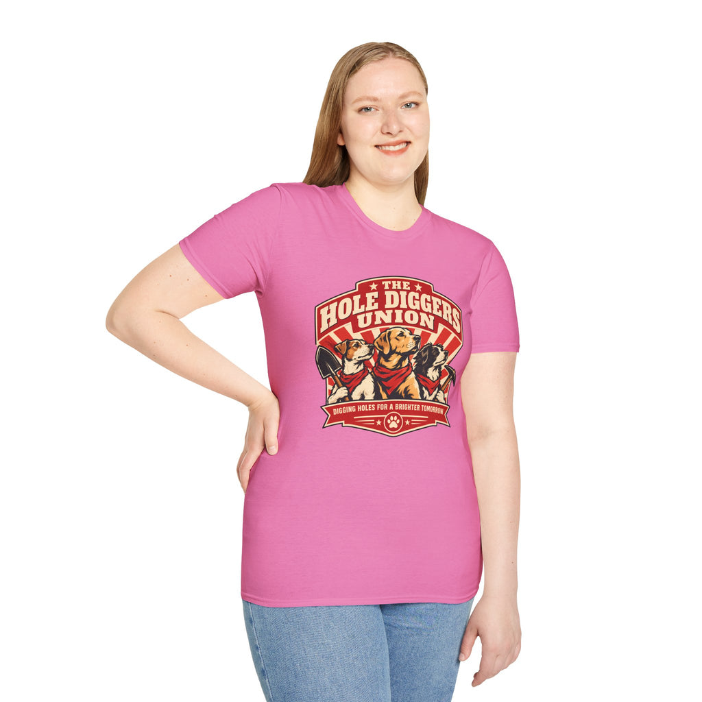 The Hole Diggers Union - Supersoft Unisex T-shirt