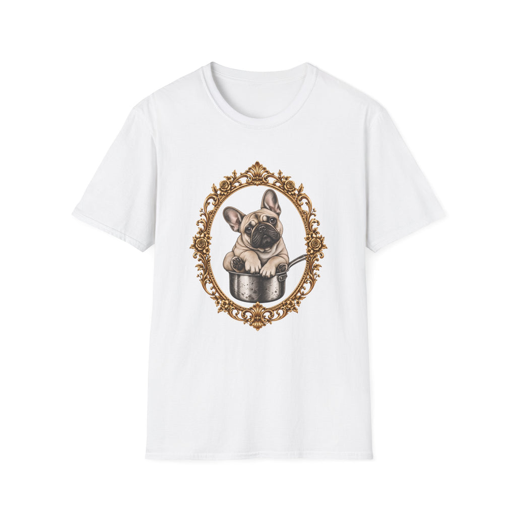 The Duke of Dinner – French Bulldog - Supersoft Unisex T-shirt