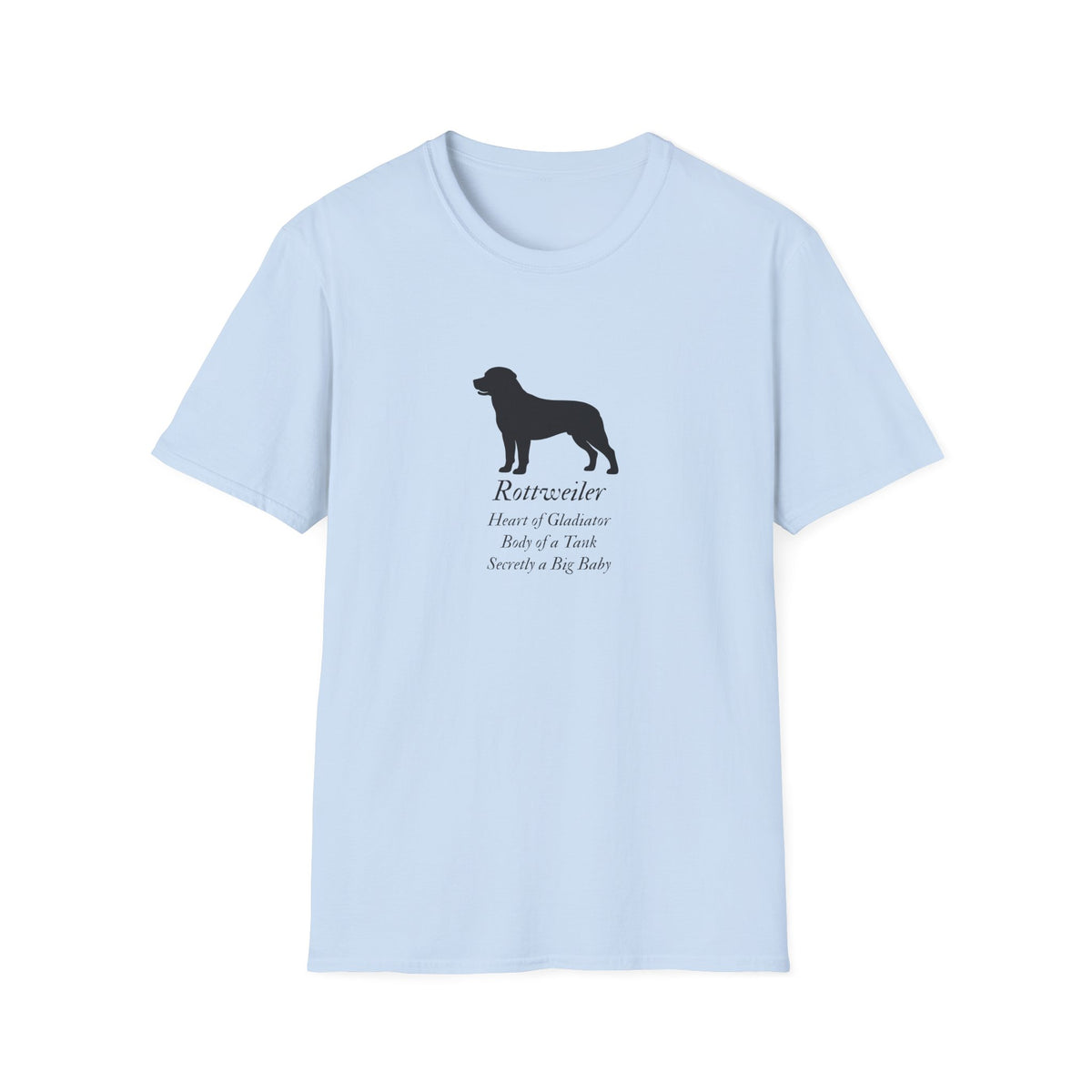 Heart of a Lion - Rottweiler – Supersoft Unisex T-Shirt