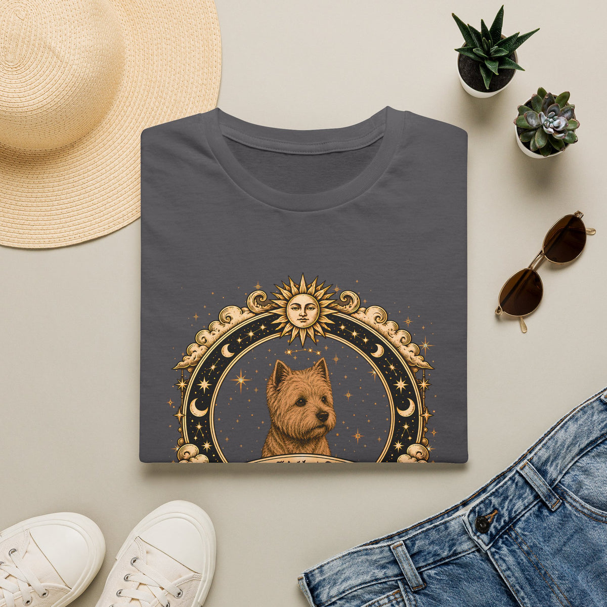 Zodiac Aries West Highland Terrier - Dog Horoscope Star Sign - Supersoft Unisex Funny T-shirt