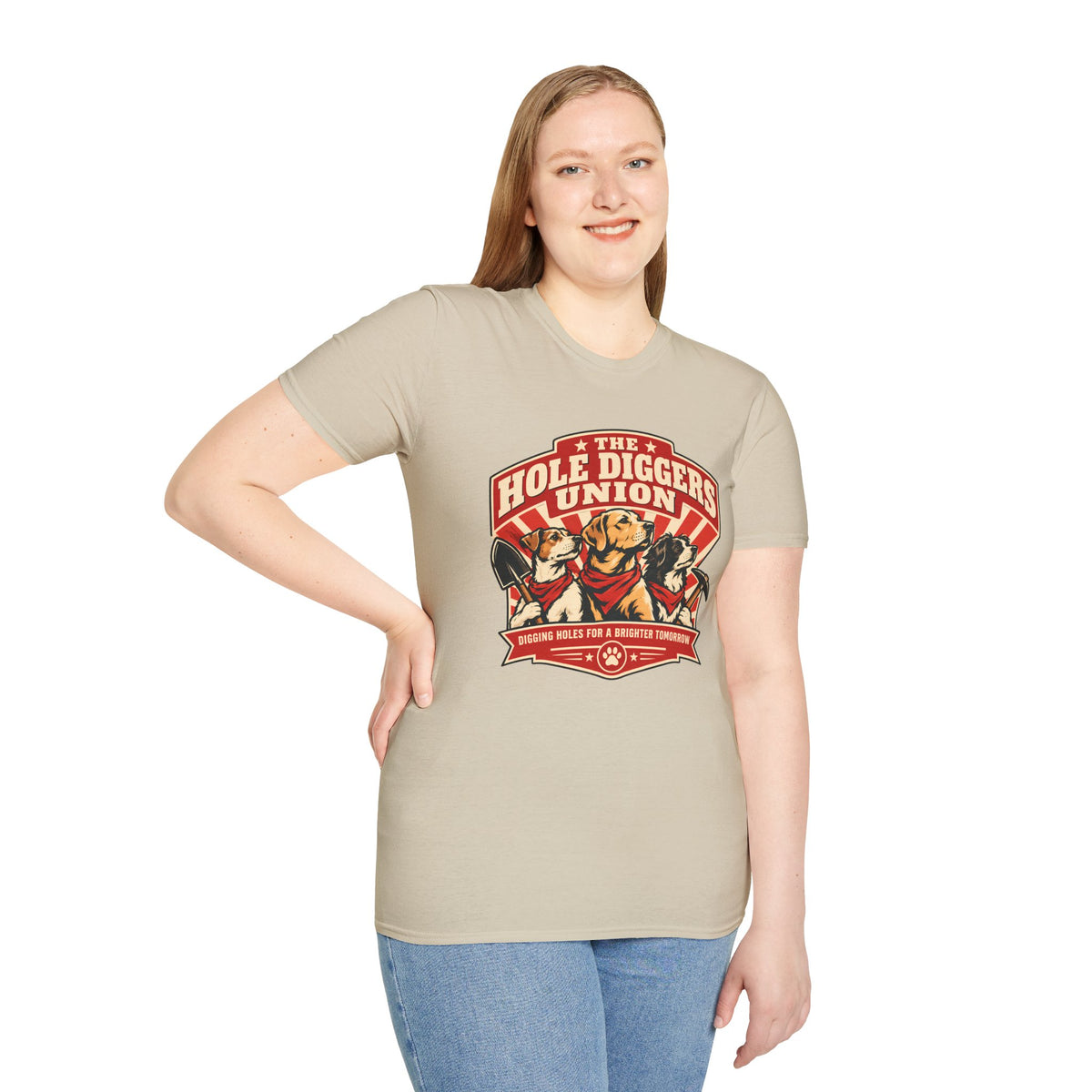 The Hole Diggers Union - Supersoft Unisex T-shirt