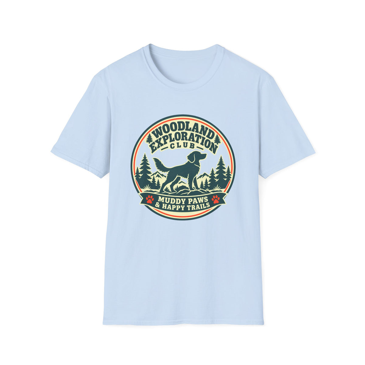 The Woodland Exploration Club - Supersoft Unisex T-shirt