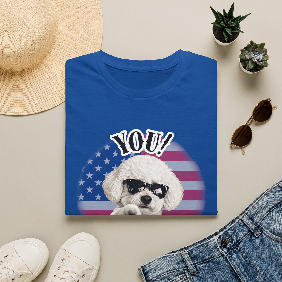YOU!...Be More Dog! – Bichon Frise - Supersoft Unisex T-shirt