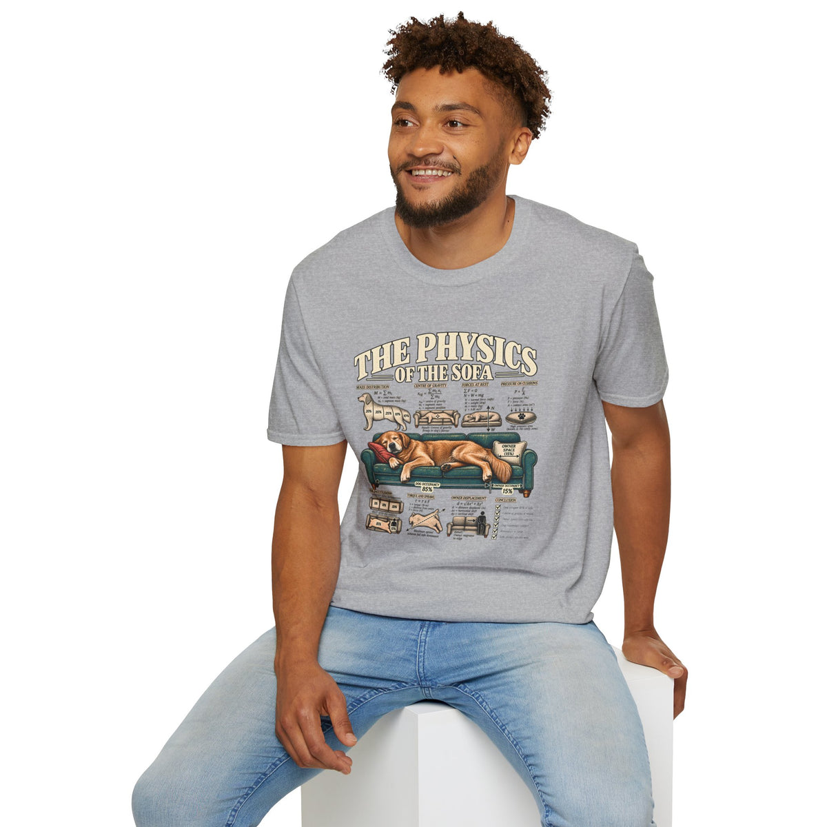 The Physics of the Sofa T-Shirt –  Supersoft Unisex T-Shirt
