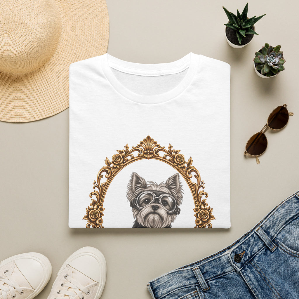 The Flying Yorkie – Yorkshire Terrier - Supersoft Unisex T-shirt