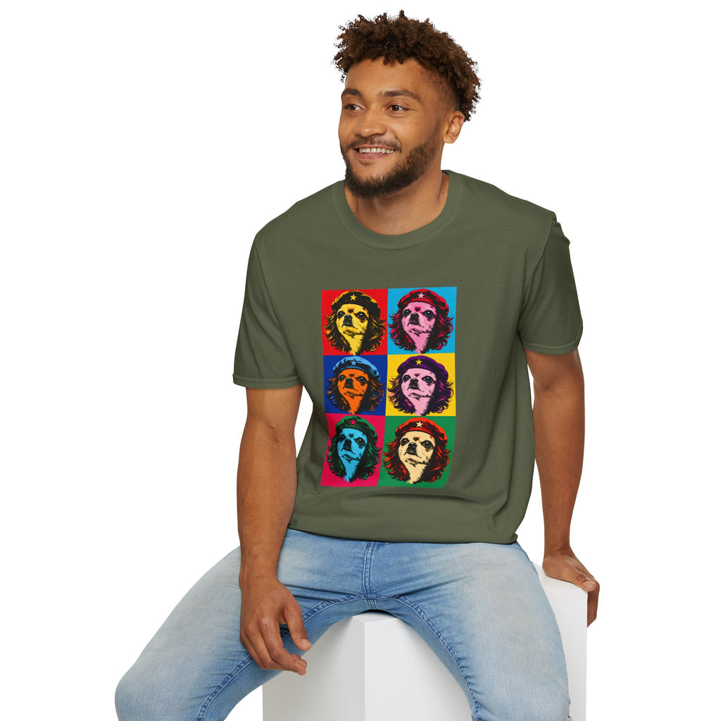 Chih Guevara – The Pop Art Paw-volution! - Supersoft Unisex T-shirt