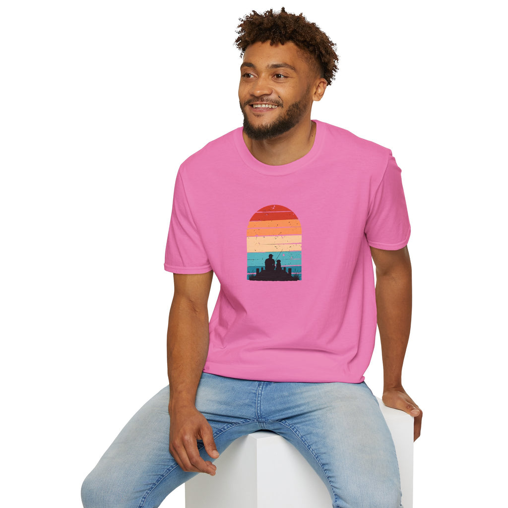 Just Me, My Dog & the Water –  Supersoft Unisex T-Shirt