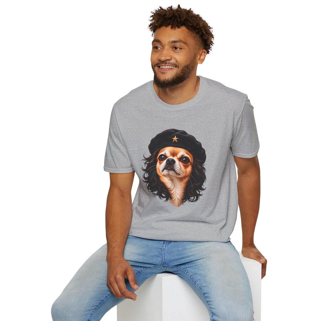 Chih Guevara – Small Dog, Big Revolution! - Supersoft Unisex T-shirt