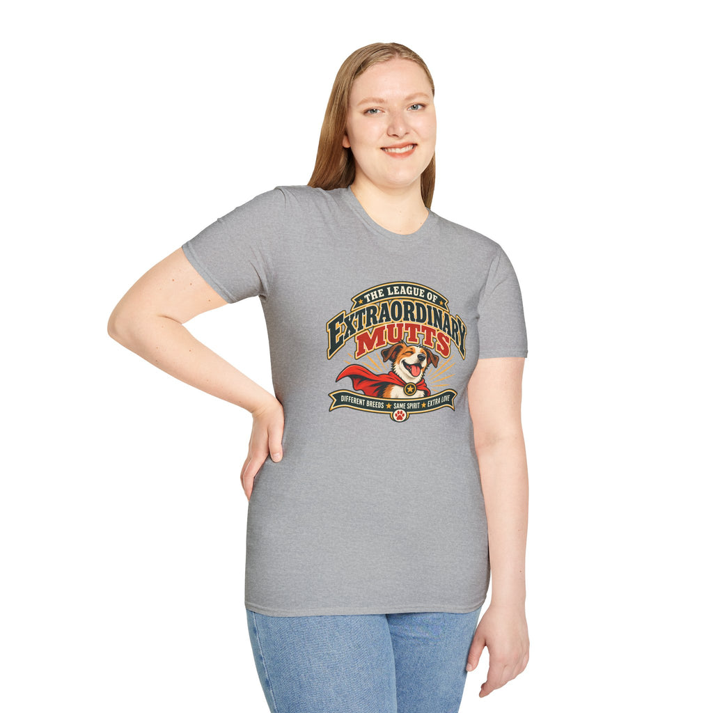The League of Extraordinary Mutts - Supersoft Unisex T-shirt