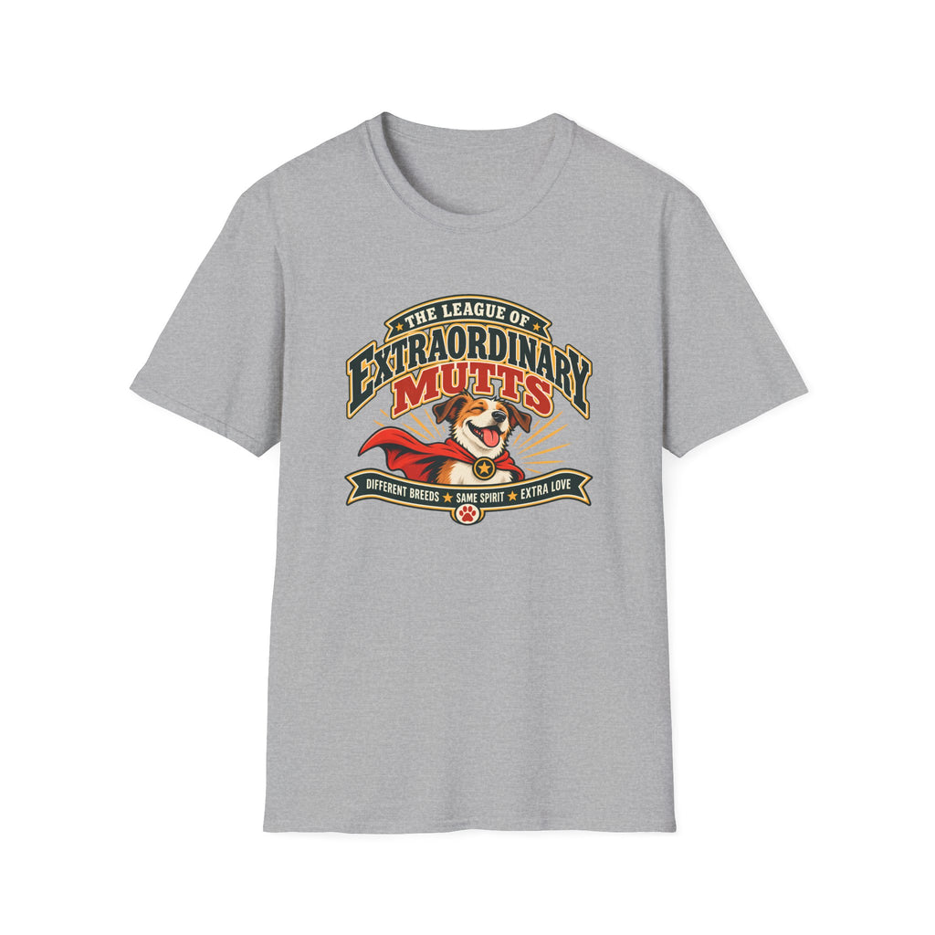 The League of Extraordinary Mutts - Supersoft Unisex T-shirt