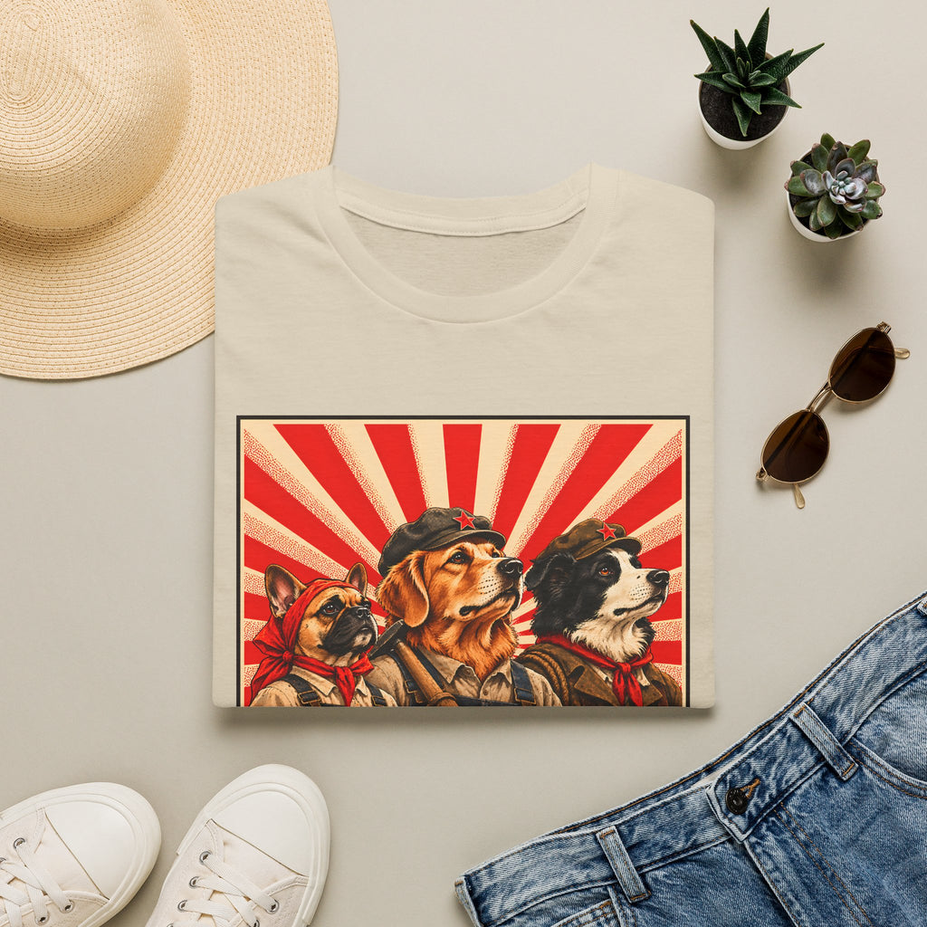 Seize the Means of Pawduction! – The Canine Workers' Revolution - Supersoft Unisex T-shirt