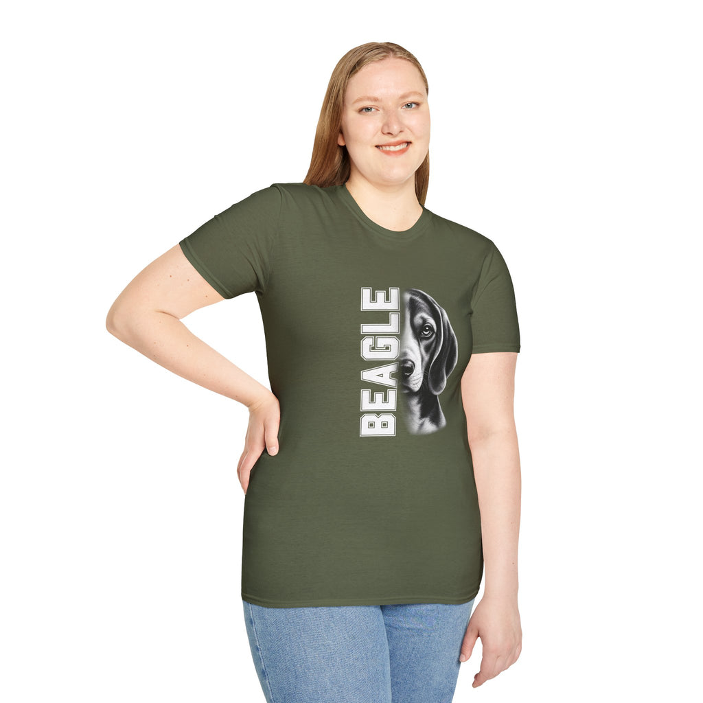 Beagle On Duty - Supersoft Unisex T-shirt