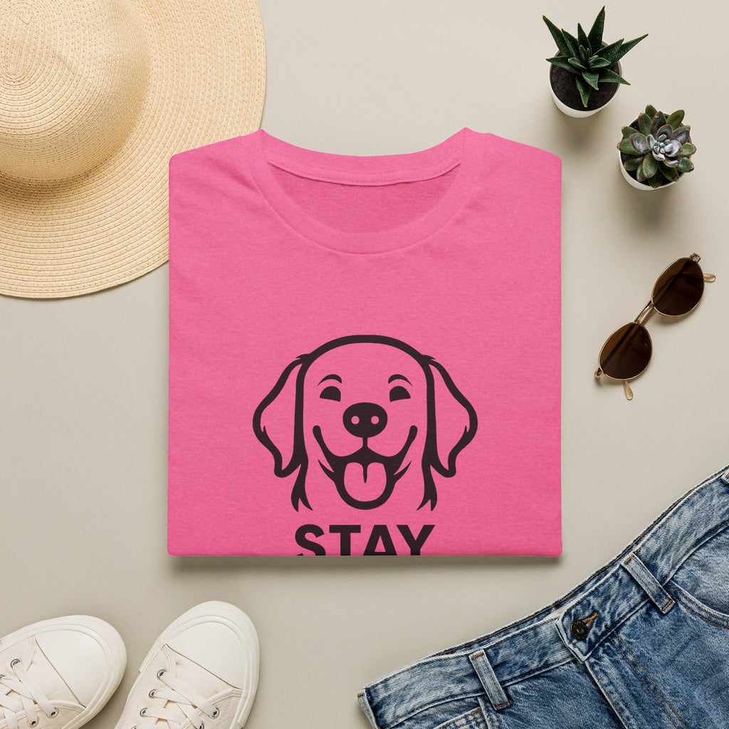 Stay Paw-sitive Labrador –  Supersoft Unisex T-Shirt