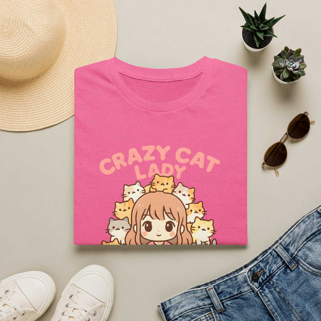 Crazy Cat Lady Cute Kawaii –  Supersoft Unisex T-Shirt
