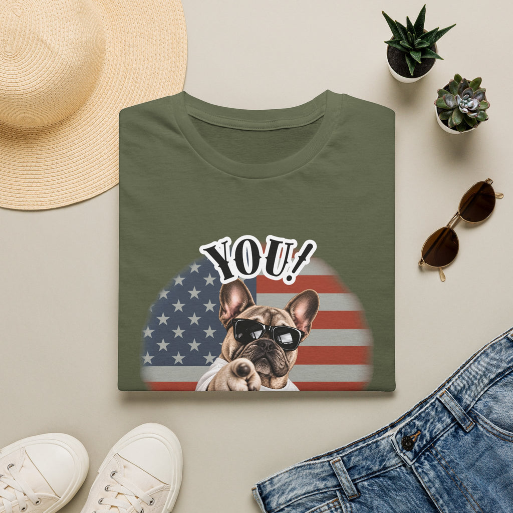 YOU!...Be More Dog! – French Bulldog - Supersoft Unisex T-shirt