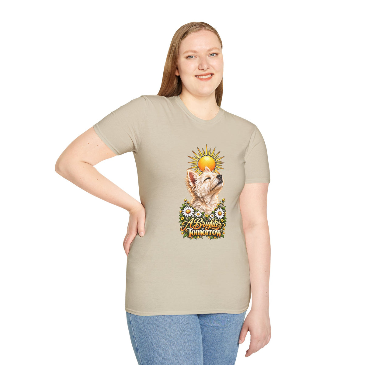 A Brighter Tomorrow - West Highland Terrier - Supersoft Unisex T-shirt