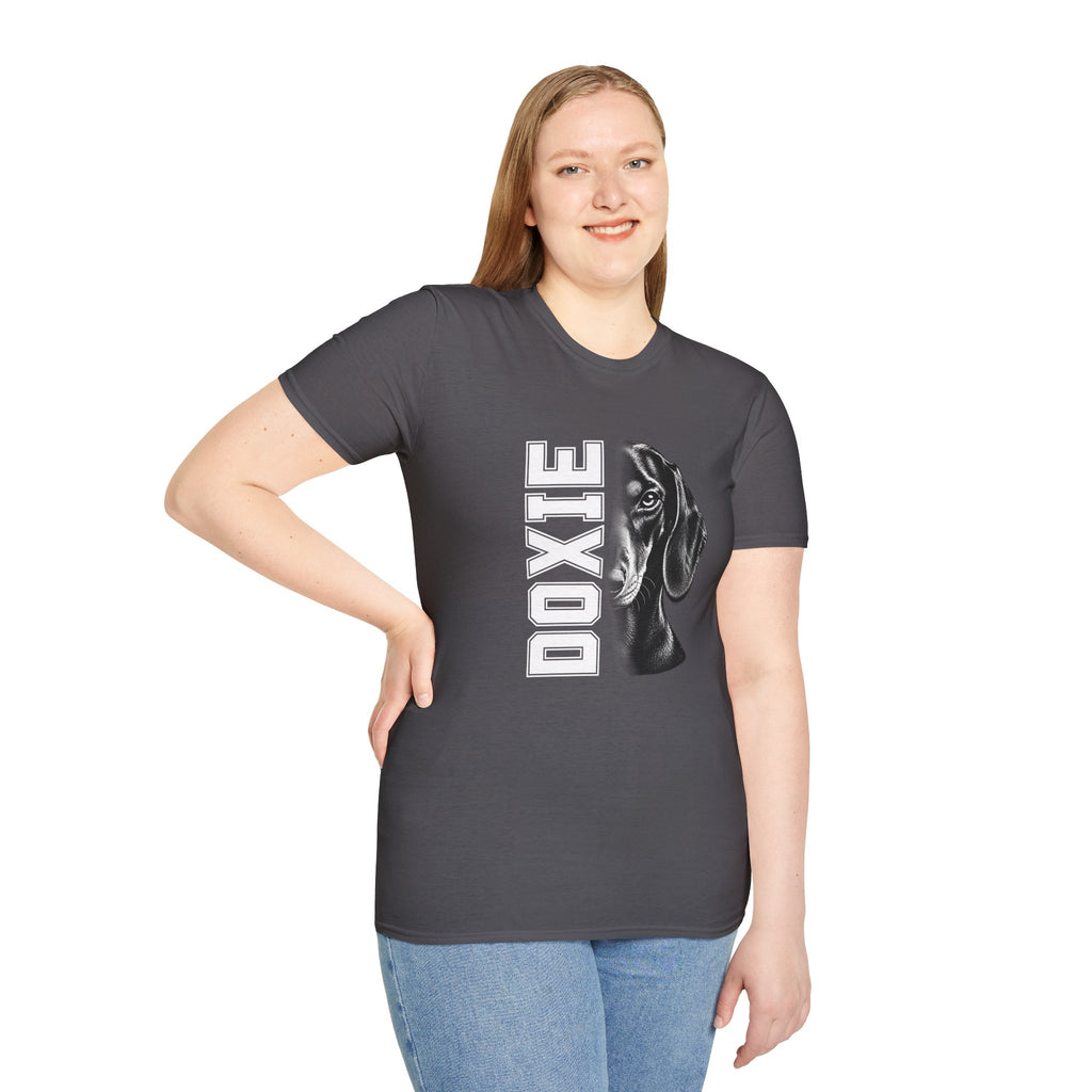 Dachshund On Duty - Supersoft Unisex T-shirt