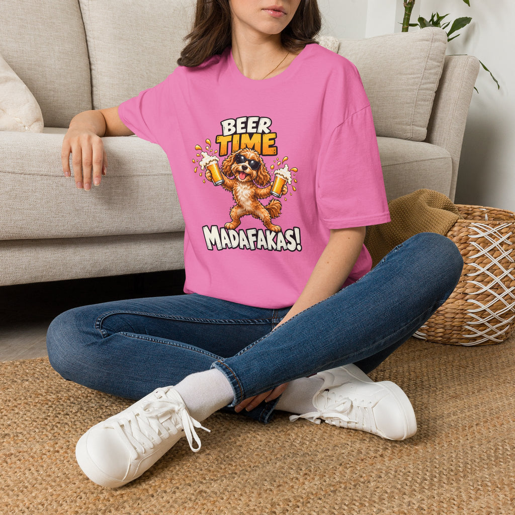 Beer Time, Madafakas! – Cockapoo - Supersoft Unisex T-shirt