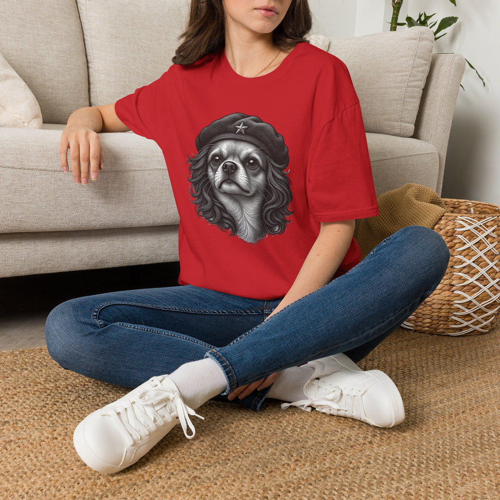 Chih Guevara – The Face of the Pawvolution! - Supersoft Unisex T-shirt