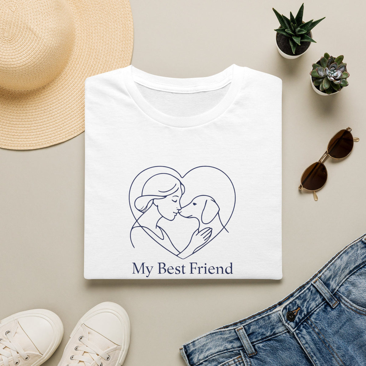 My Best Friend Has Four Legs –  Supersoft Unisex T-Shirt