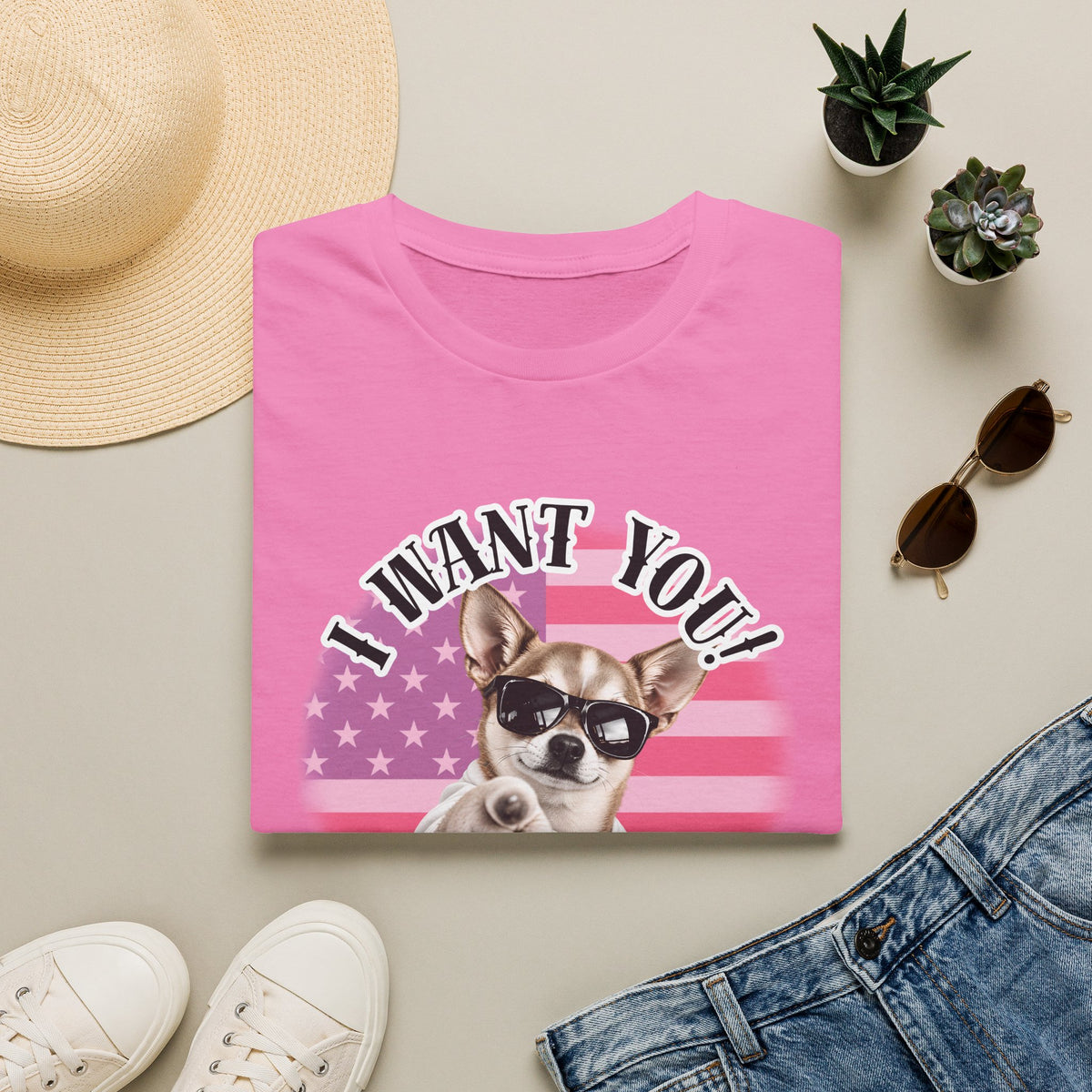I WANT YOU!...To Pay the Cheese Tax! – Chihuahua - Supersoft Unisex T-shirt