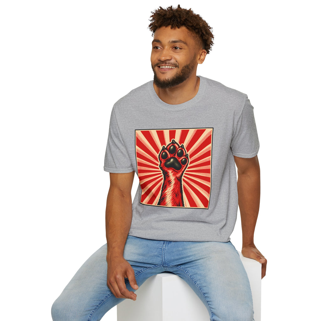 Power to the Paws! – The Canine Revolution - Supersoft Unisex T-shirt
