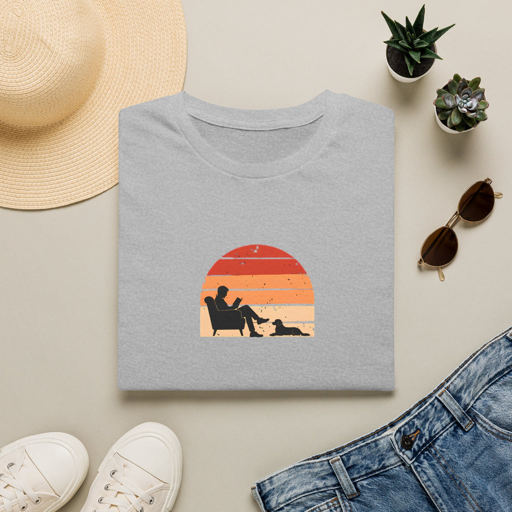 A Good Book & My Best Friend –  Supersoft Unisex T-Shirt