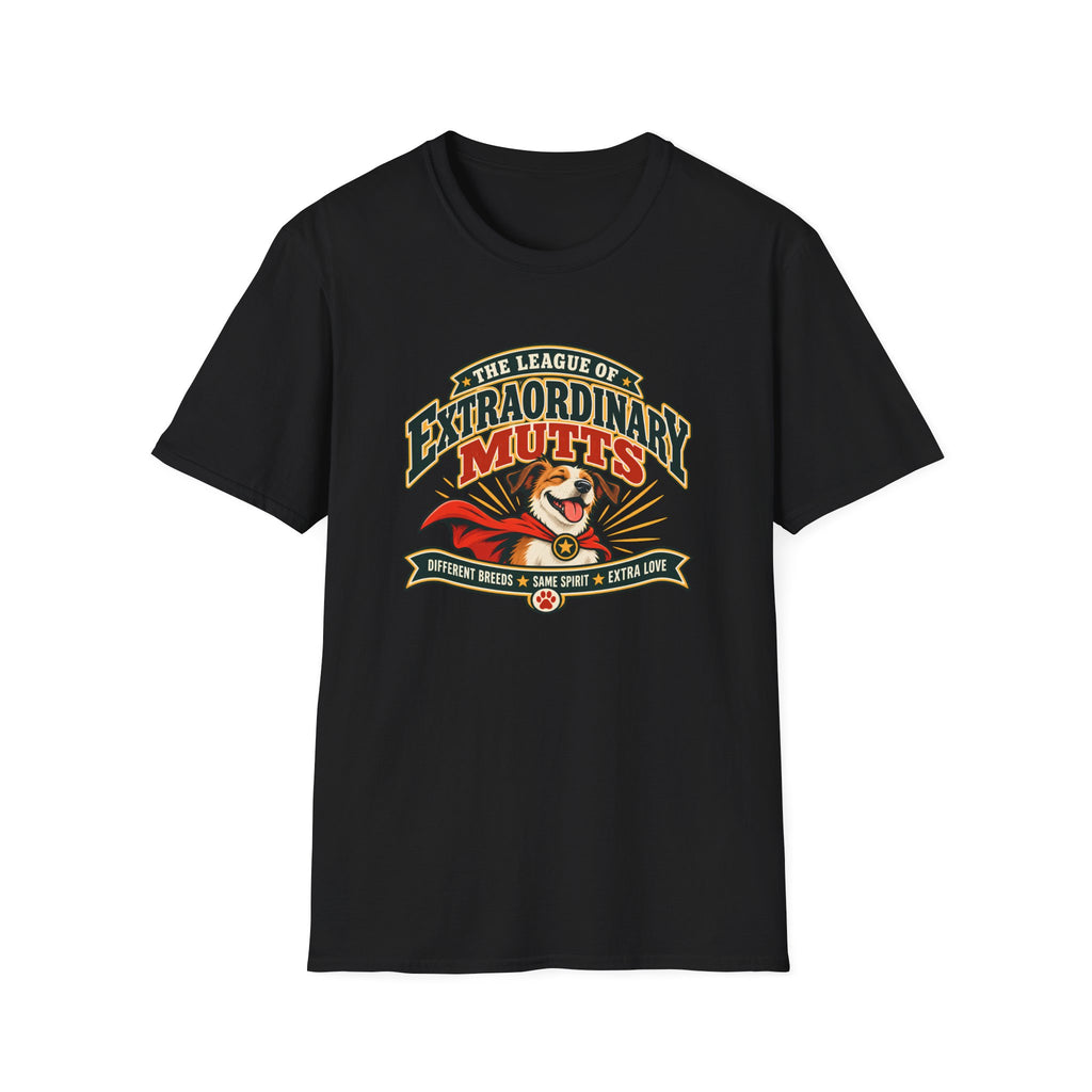 The League of Extraordinary Mutts - Supersoft Unisex T-shirt