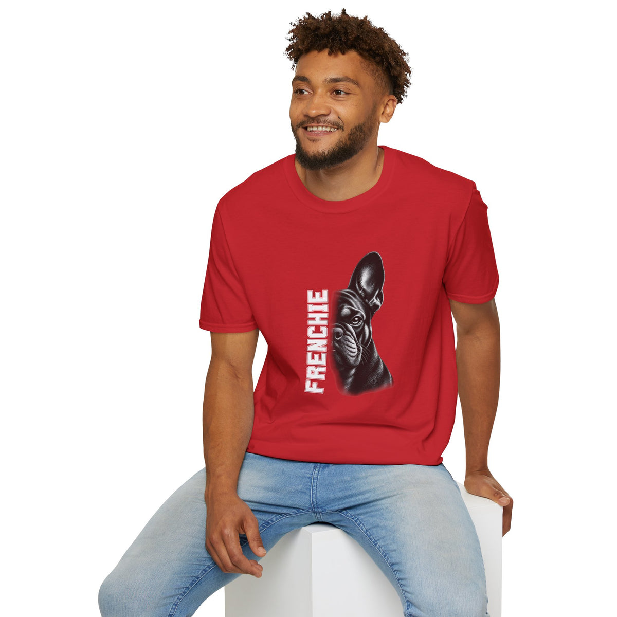 French Bulldog On Duty - Supersoft Unisex T-shirt