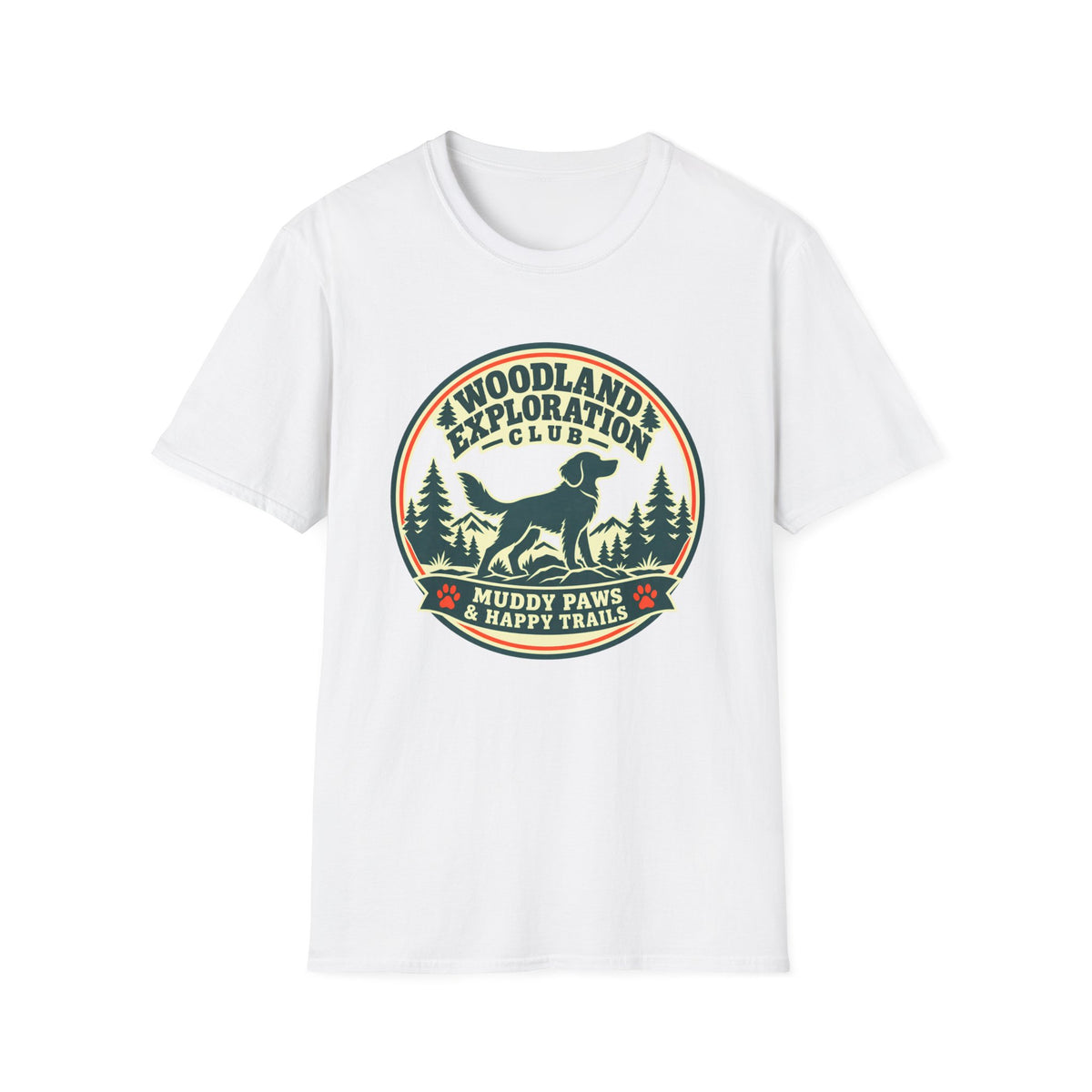The Woodland Exploration Club - Supersoft Unisex T-shirt