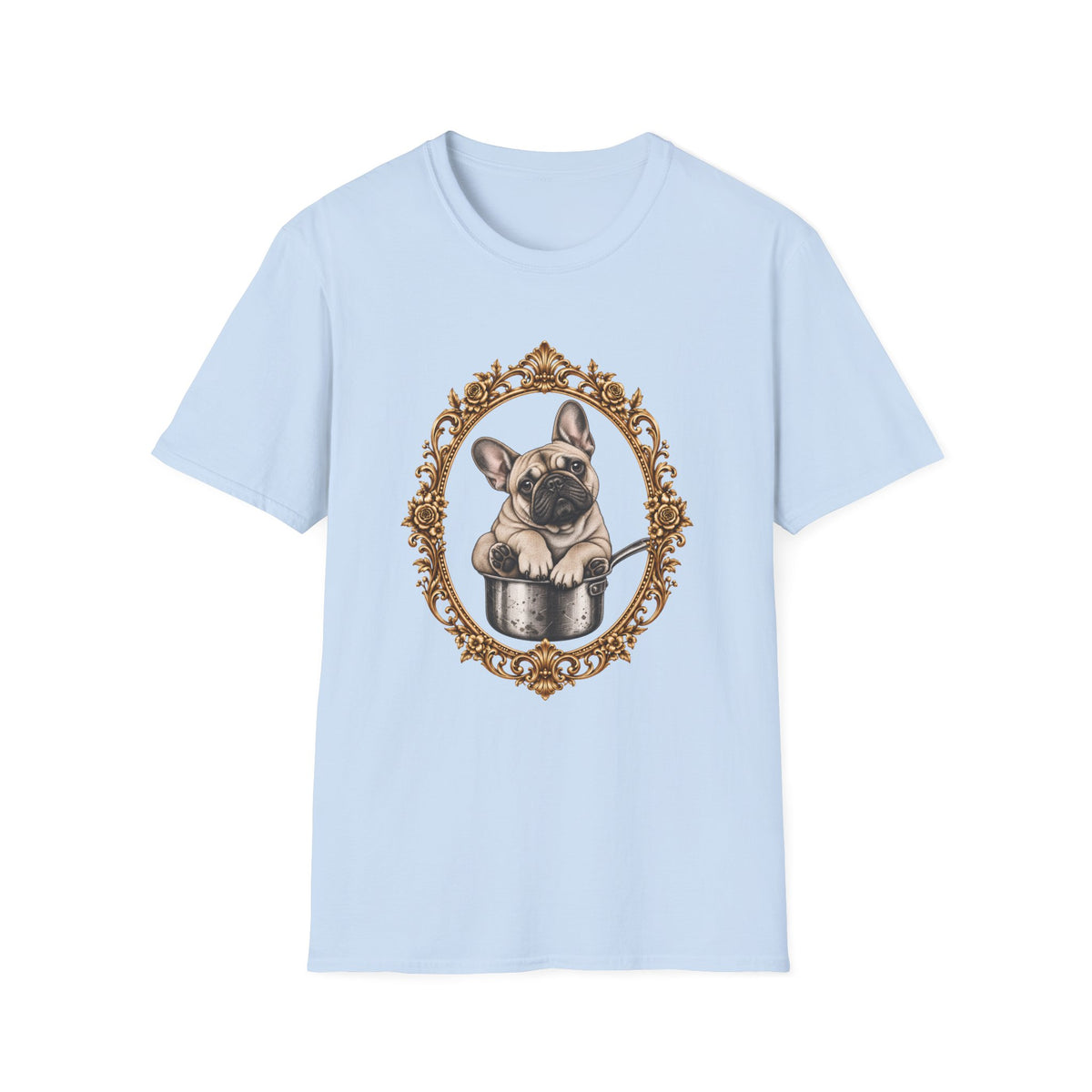 The Duke of Dinner – French Bulldog - Supersoft Unisex T-shirt