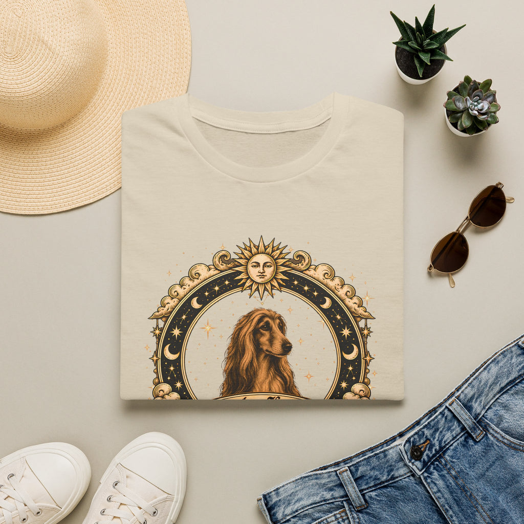 Zodiac Capricorn Afghan Hound - Dog Horoscope Star Sign - Supersoft Unisex T-shirt