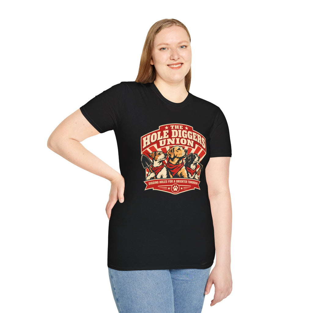 The Hole Diggers Union - Supersoft Unisex T-shirt