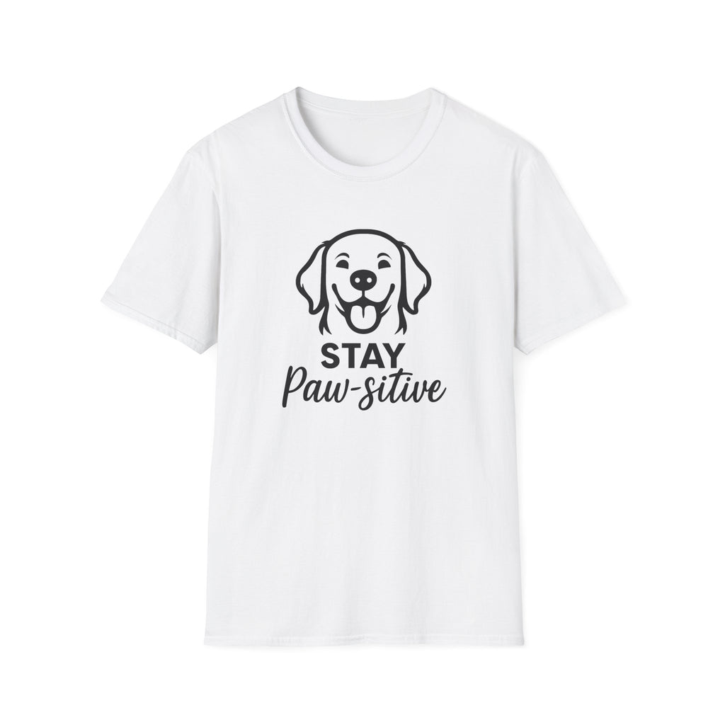Stay Paw-sitive Labrador –  Supersoft Unisex T-Shirt
