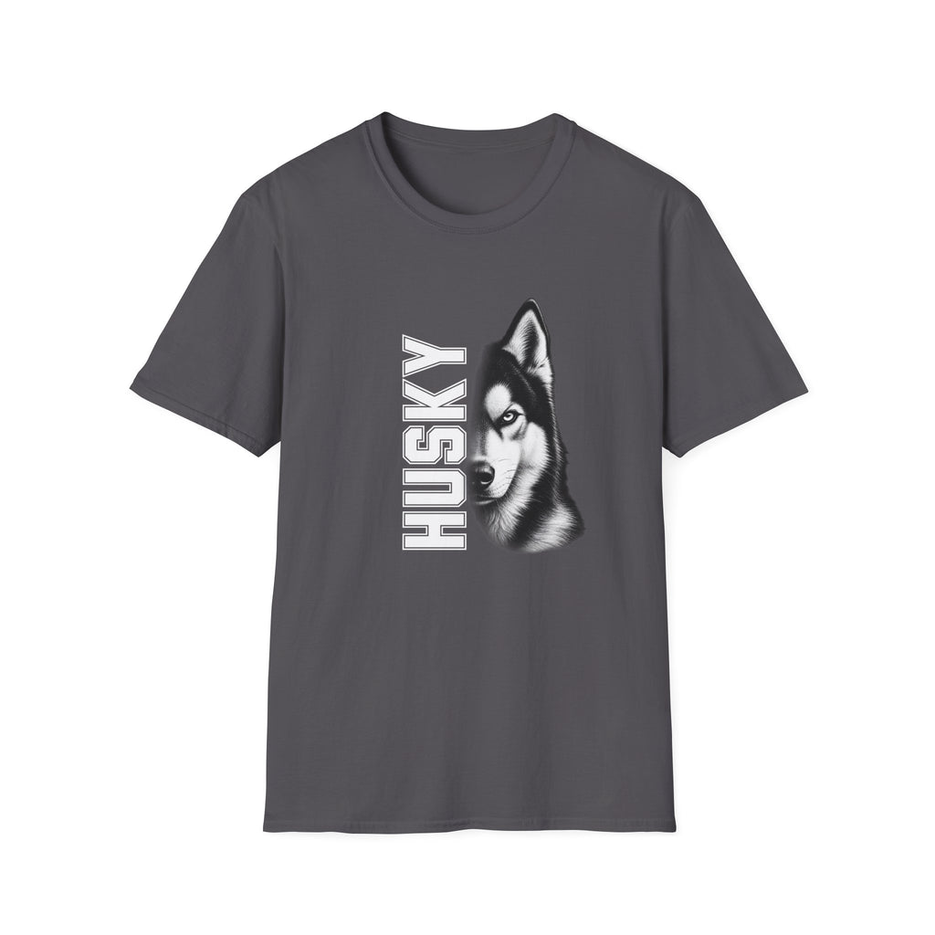 Siberian Husky On Duty - Supersoft Unisex T-shirt