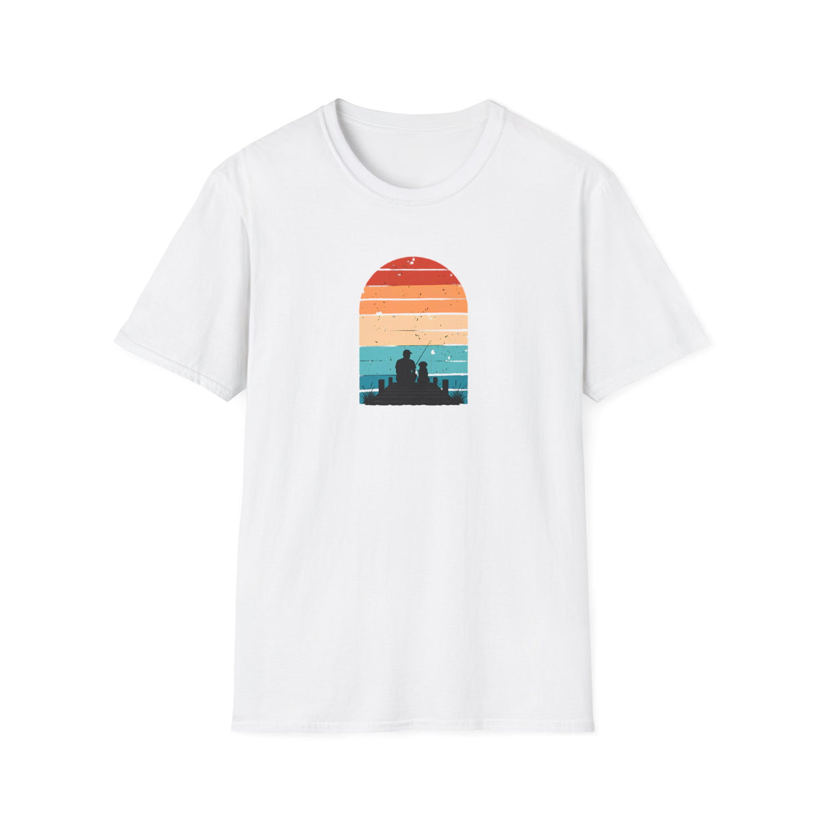 Just Me, My Dog & the Water –  Supersoft Unisex T-Shirt