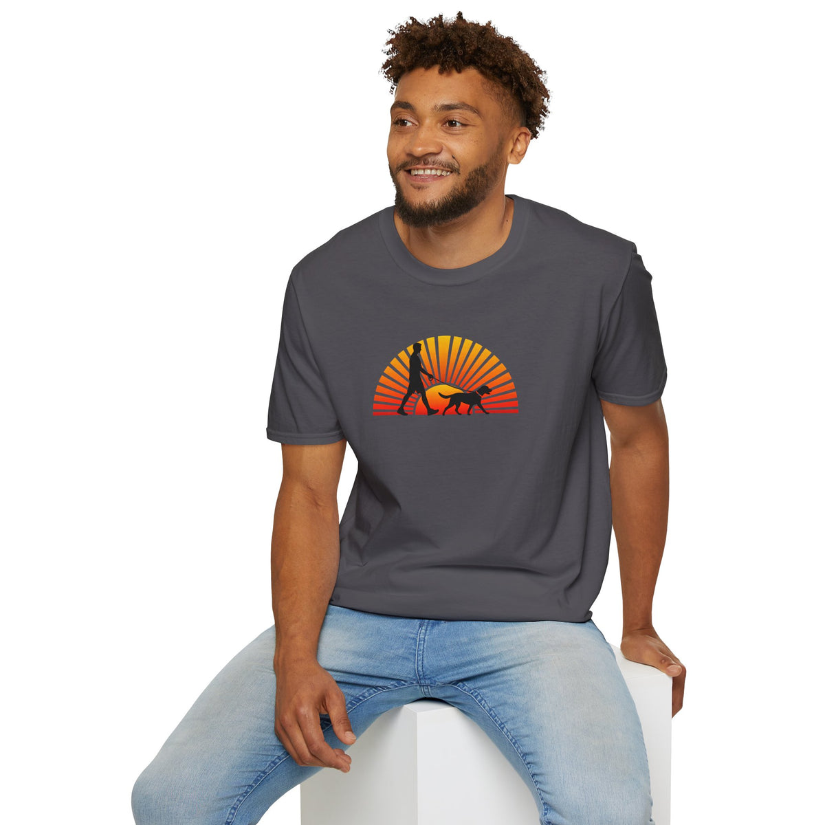 Walkies...Powered by the Dog –  Supersoft Unisex T-Shirt
