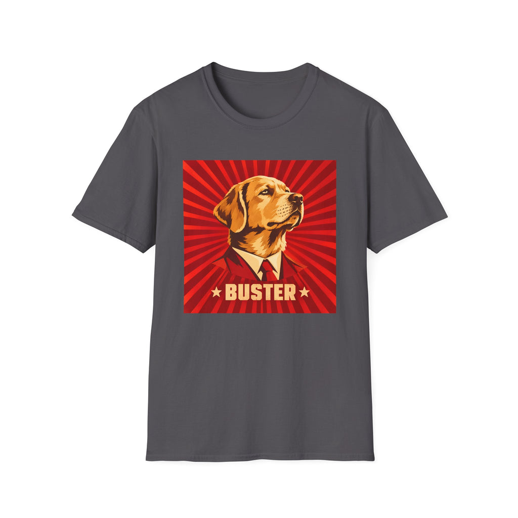 First Comrade Buster – Supreme Leader of the Biscuit Revolution - Supersoft Unisex T-shirt