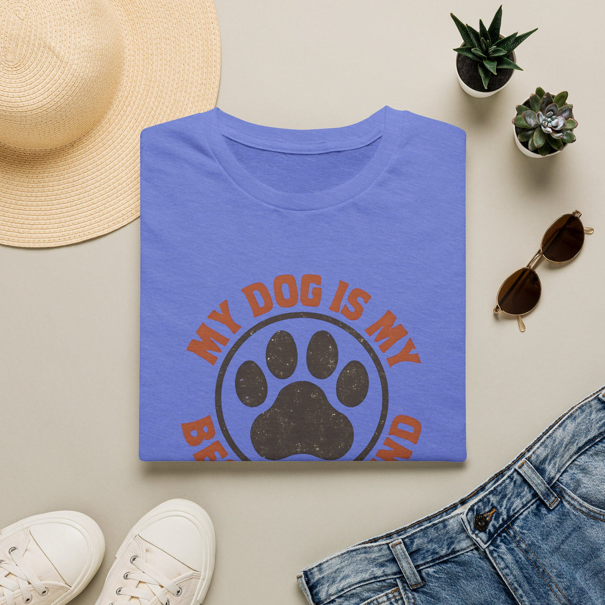 My Dog Best Friend –  Supersoft Unisex T-Shirt