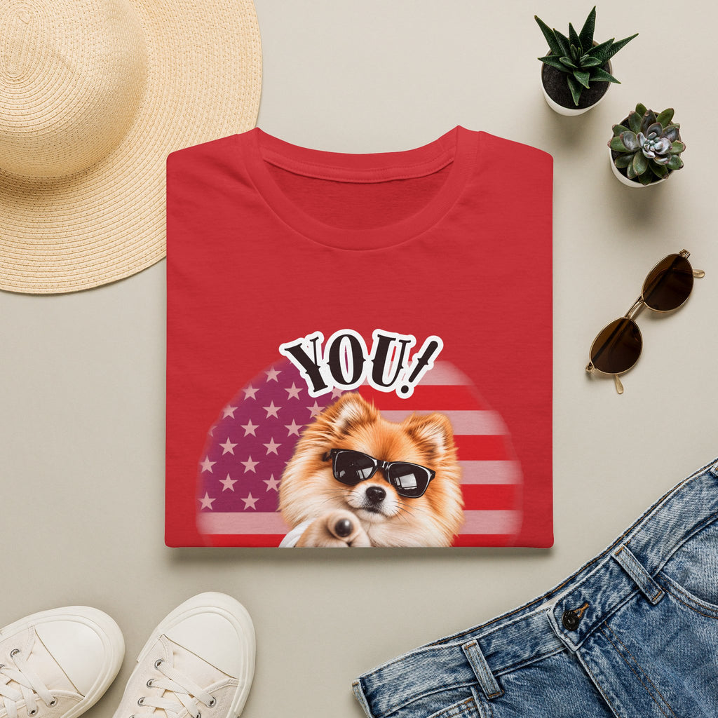 YOU!...Be More Dog! – Pomeranian - Supersoft Unisex T-shirt