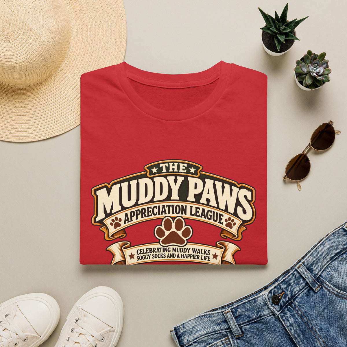 The Muddy Paws Appreciation League - Supersoft Unisex T-shirt