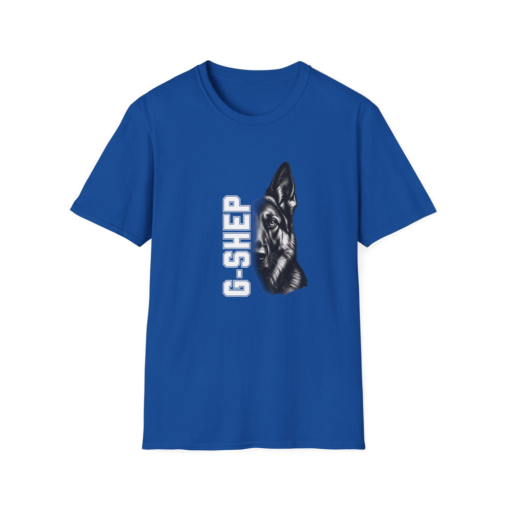 German Shepherd On Duty - Supersoft Unisex T-shirt