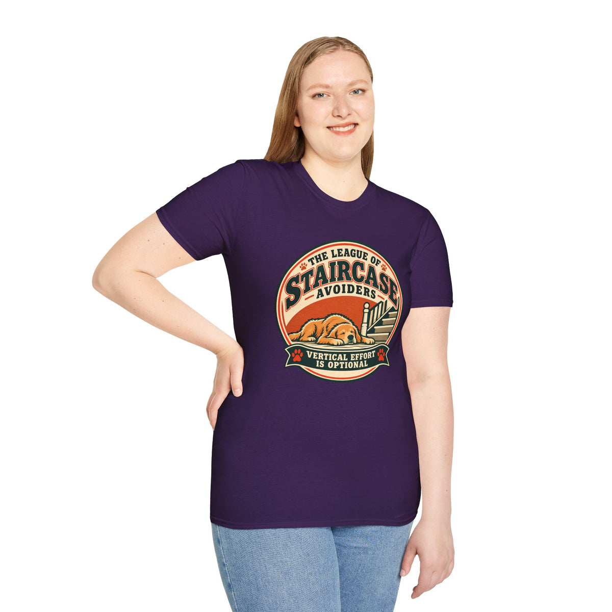 The League of Staircase Avoiders - Supersoft Unisex T-shirt