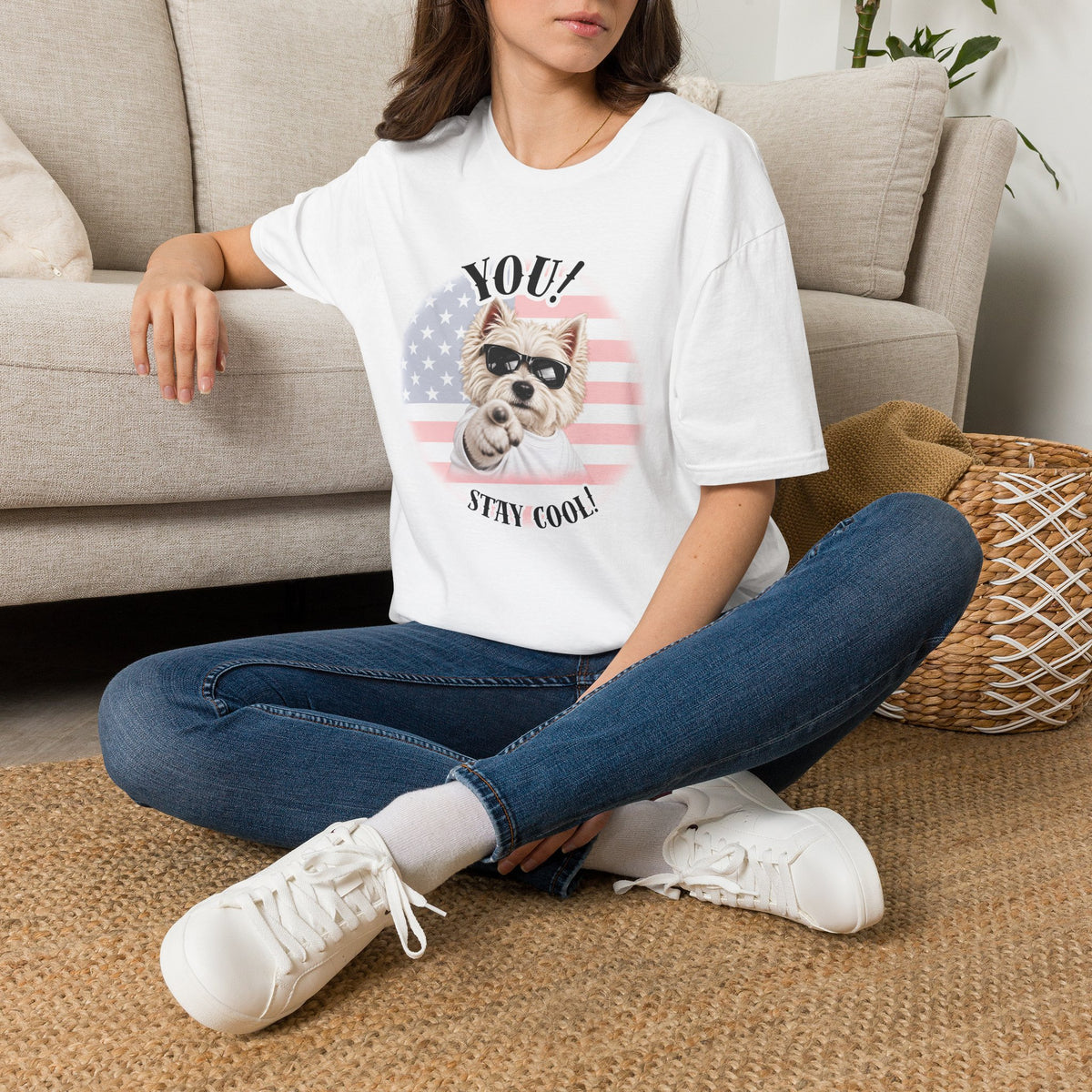 YOU!...Stay Cool! – West Highland Terrier - Supersoft Unisex T-shirt