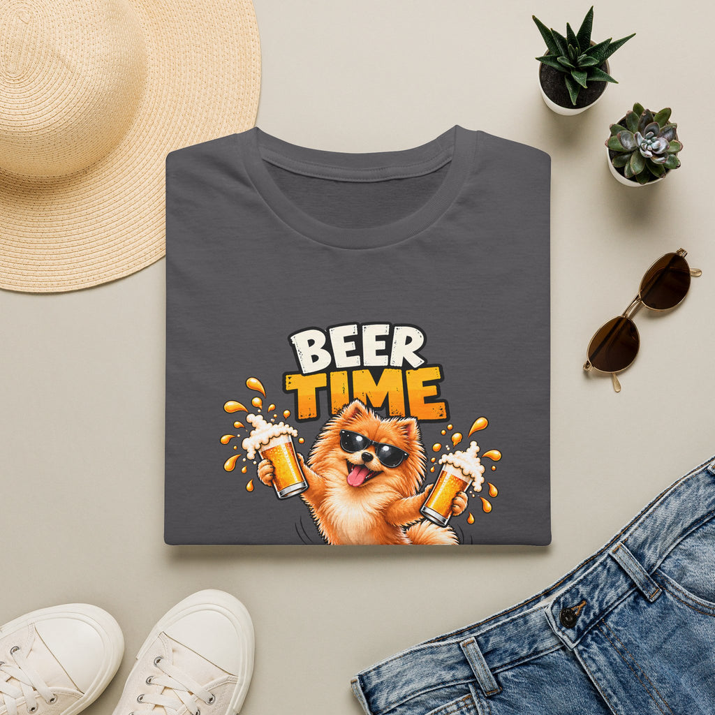 Beer Time, Madafakas! – Pomeranian - Supersoft Unisex T-shirt
