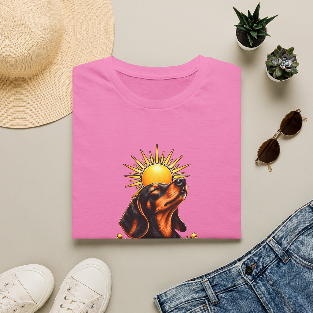 A Light in the Dark days - Dachshund - Supersoft Unisex T-shirt