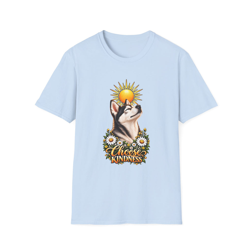 Choose Kindness - Siberian Husky - Supersoft Unisex T-shirt