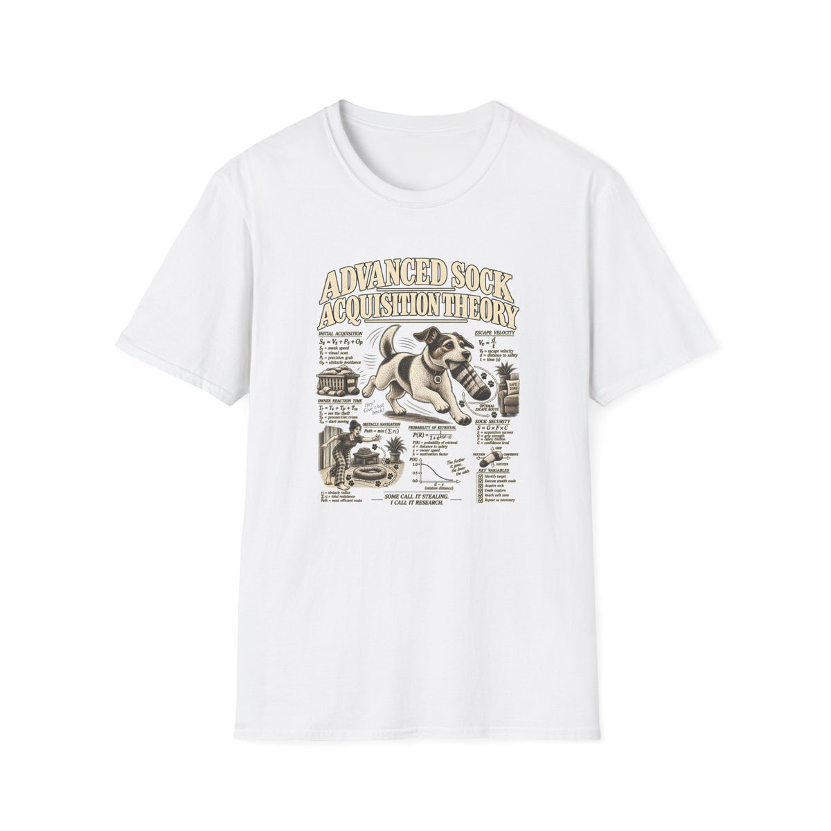Advanced Sock Acquisition Theory –  Supersoft Unisex T-Shirt