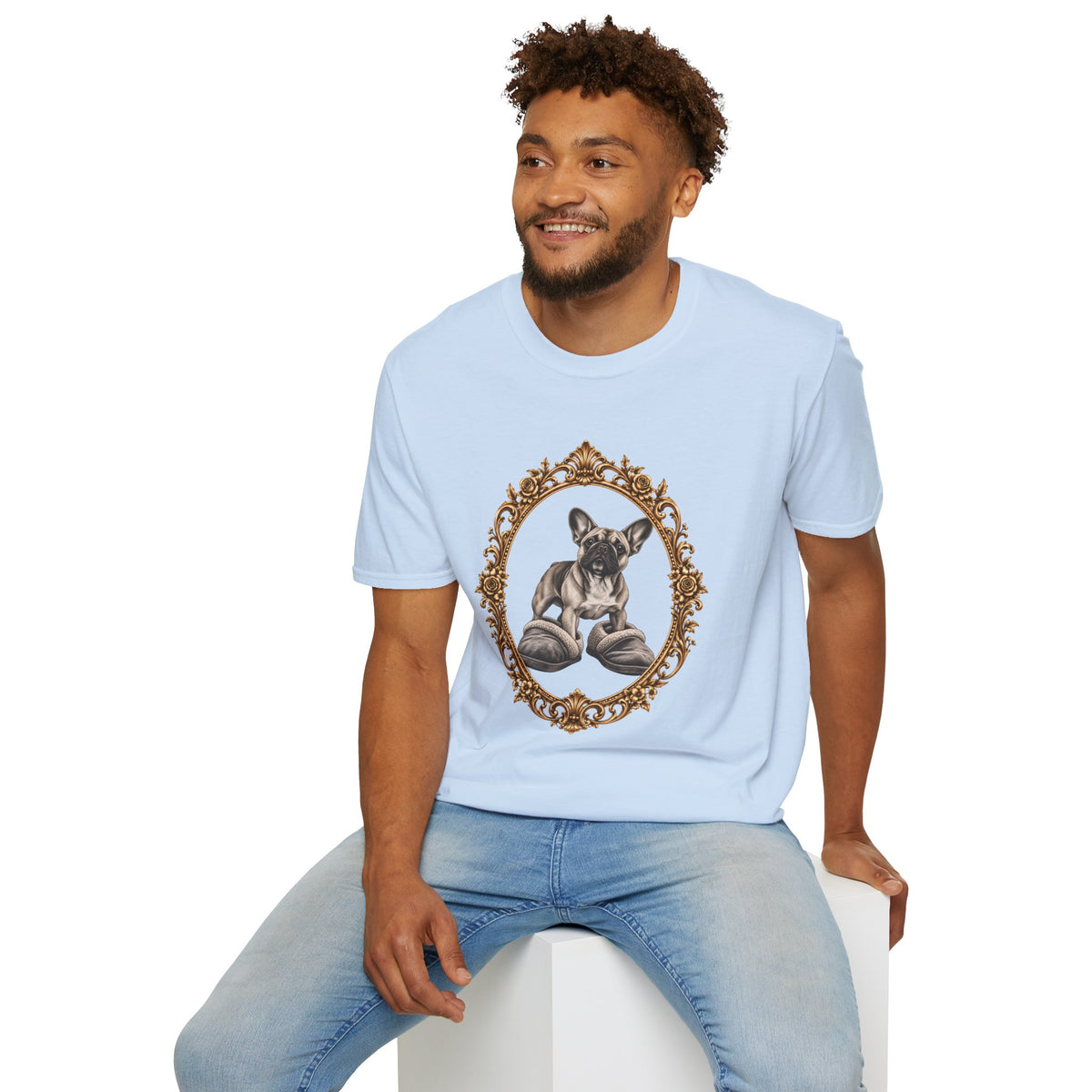 The Lord of the Slippers – French Bulldog - Supersoft Unisex T-shirt